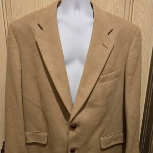 Vintage Evan Picone Camel Hair Blazer 46R